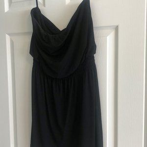 Black Strapless Dress